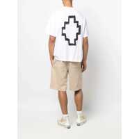 Tricouri Marcelo Burlon pentru Barbati - Tricouri Marcelo Burlon Marcelo Burlon County Of Milan Cotton Crew-Neck T-Shirt WHITE Barbati (BM 18073260) - B-mall.ro