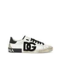 Sneakers Dolce & Gabbana Portofino Leather Low-Top Sneakers Barbati