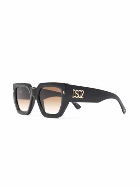 Ochelari de soare DSQUARED2 DSQUARED2 Sunglasses 2M2HA BLACK GOLD Femei (BM 18073443) 2