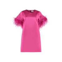 Rochii P.A.R.O.S.H. Feathered Mini Dress Femei