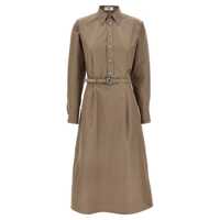Rochii Fendi Chemisier Midi Dress Femei