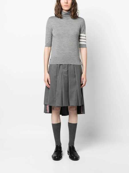 Pulovere Thom Browne Thom Browne Knitwear GREY Femei (BM 18074034) 2