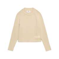 Pulovere AMI Paris Cotton-Blend Sweater Femei