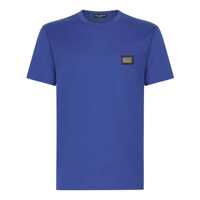 Tricouri Dolce & Gabbana Cotton Crew-Neck T-Shirt Barbati
