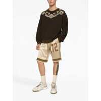Pulovere Dolce & Gabbana pentru Barbati - Pulovere Dolce & Gabbana Dolce & Gabbana Cotton Crew-Neck Sweatshirt BROWN Barbati (BM 18074262) - B-mall.ro