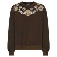 Pulovere Dolce & Gabbana Cotton Crew-Neck Sweatshirt Barbati