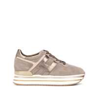 Sneakers Hogan H483 Leather Platform Sneakers Femei