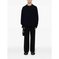 Pulovere Jil Sander pentru Barbati - Pulovere Jil Sander Jil Sander Crew-Neck Wool Sweater BLUE Barbati (BM 18074811) - B-mall.ro
