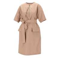 Rochii Moncler Belted Midi Dress Femei