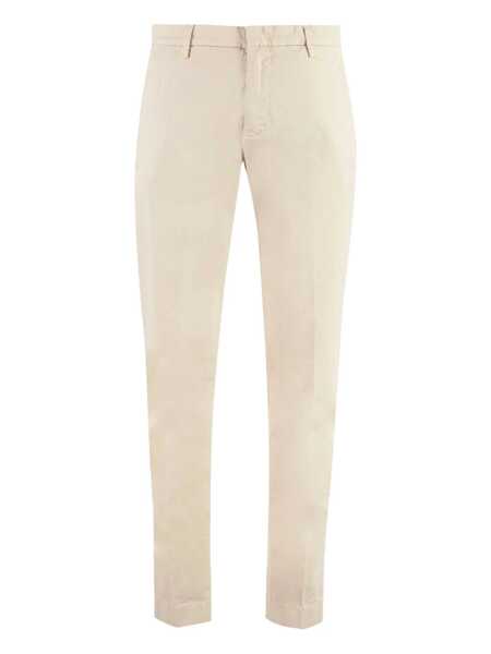 Pantaloni HANDPICKED Handpicked Mantova Cotton Trousers Beige Barbati (BM 18075204) 1