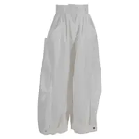 Pantaloni casual Niccolò Pasqualetti Montage Trousers - Cotton Twill Femei
