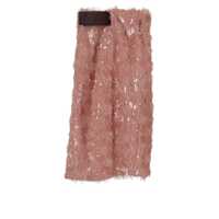 Fuste Niccolò Pasqualetti Chimera Midi Skirt - Sequins / Leather Belt Femei