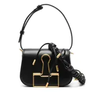 Genti de mana Off-White Skeleton Binder Leather Shoulder Bag Femei