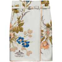 Fuste Prada Printed Silk Skirt Femei