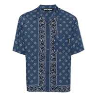 Camasi Palm Angels Printed Short Sleeved Shirt Barbati