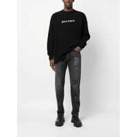 Pulovere Palm Angels pentru Barbati - Pulovere Palm Angels Palm Angels Merino Wool Blend Sweater Black Barbati (BM 18075900) - B-mall.ro