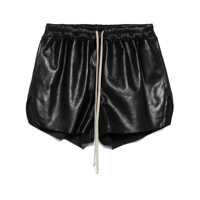 Pantaloni casual Rick Owens Leather Boxers Shorts Femei