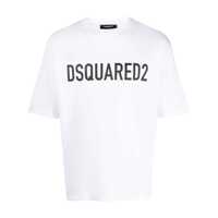 Tricouri DSQUARED2 Cotton Crew-Neck T-Shirt Barbati