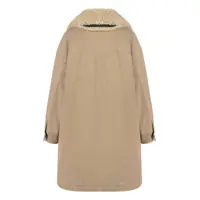 Geci Parka Dama - Geci Parka BAZAR DELUXE Bazar Deluxe Canvas Parka Beige Femei (BM 18076593) - B-mall.ro