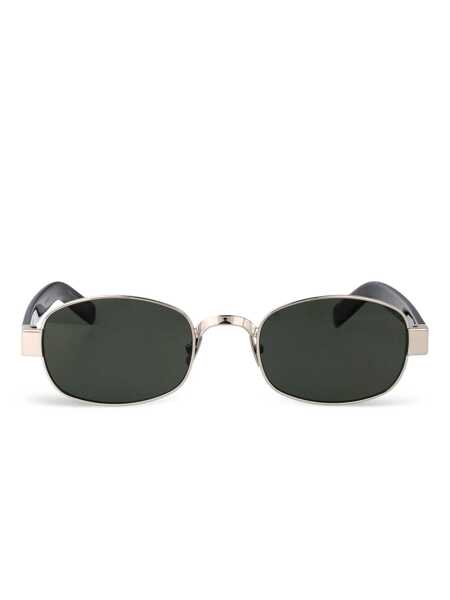 Ochelari de soare Saint Laurent Saint Laurent Eyewear Sunglasses SILVER-HAVANA-GREY Femei (BM 18076794) 1