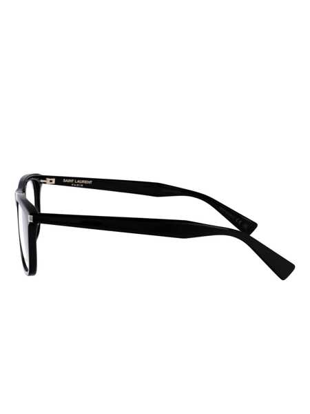 Ochelari de soare Saint Laurent Saint Laurent Eyewear Optical BLACK-BLACK-TRANSPARENT Femei (BM 18076824) 3