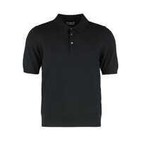 Tricouri Polo The (Alphabet) The (Knit) - Short Sleeve Cotton Polo Shirt Barbati