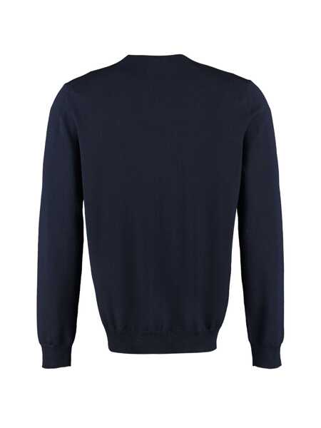 Pulovere THE ALPHABET The Alphabet The Knit - Wool Pullover BLUE Barbati (BM 18076989) 2