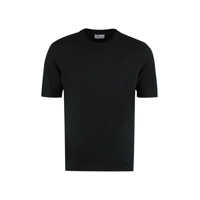 Pulovere The (Alphabet) The (Knit) - Cotton Short Sleeve Sweater Barbati
