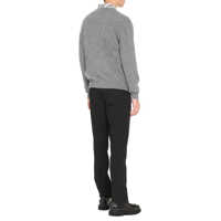 Pulovere THE (ALPHABET) pentru Barbati - Pulovere THE ALPHABET The Alphabet The Knit - Wool And Cashmere Pullover GREY Barbati (BM 18077046) - B-mall.ro
