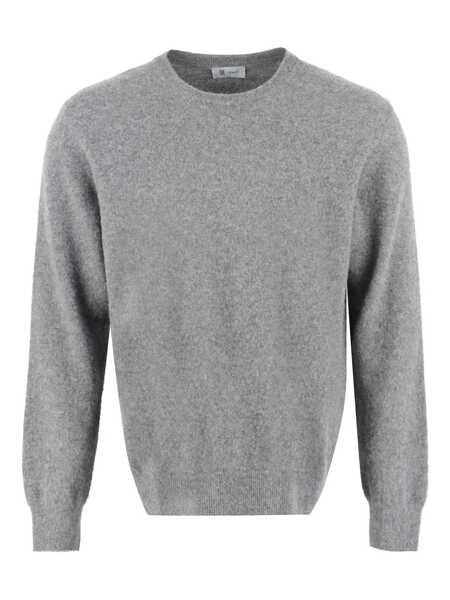 Pulovere THE ALPHABET The Alphabet The Knit - Wool And Cashmere Pullover GREY Barbati (BM 18077046) 1