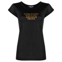 Tricouri Tom Ford Silk T-Shirt Femei