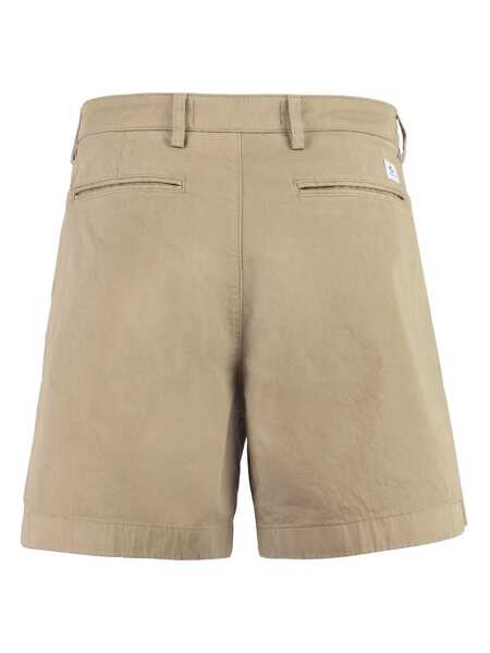 Pantaloni Department Five Department 5 Cotton Bermuda Shorts Beige Barbati (BM 18077157) 2