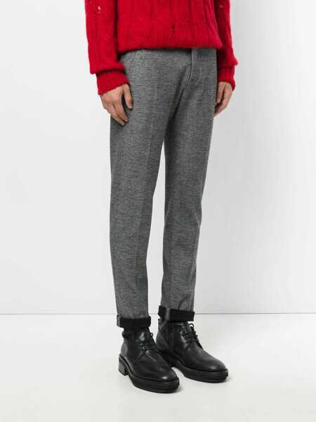 Pantaloni Dondup Dondup Gaubert Chino Pants In Viscose Blend GREY Barbati (BM 18077268) 3