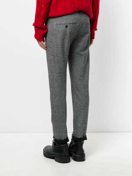 Pantaloni Dondup Dondup Gaubert Chino Pants In Viscose Blend GREY Barbati (BM 18077268) 4