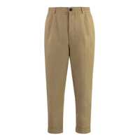 Pantaloni Dondup Adam Stretch Cotton Chino Trousers Barbati