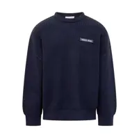 Pulovere Marine Serre Jersey With Logo Barbati