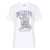 Ganni Cotton t-shirt with print White