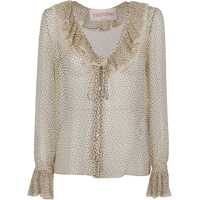 Camasi casual Polka dot Shirt Femei