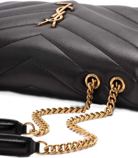 Genti de umar Saint Laurent LouLou Shoulder Bag BLACK Femei (BM 18078091) 4