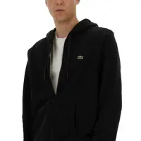 Bluze de trening Lacoste pentru Barbati - Bluze de trening Lacoste Zipper Hoodie BLACK Barbati (BM 18078193) - B-mall.ro