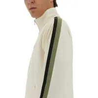 Topuri Fred Perry pentru Barbati - Bluze de trening Fred Perry Track Jacket With Two-Color Webbing IVORY Barbati (BM 18078199) - B-mall.ro