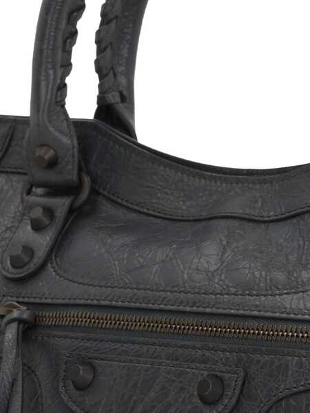 Genti de umar Balenciaga Le City medium Shoulder Bag BLACK Femei (BM 18078259) 3