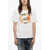 DSQUARED2 Printed Cotton Crew-Neck T-Shirt White