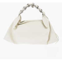 Genti de umar Leather Shoulder Bag With Chain Femei