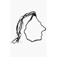 Coliere Braided Leather Wrap Necklace Barbati