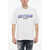 DSQUARED2 Cotton Crew-Neck T-Shirt With Frontal Print White