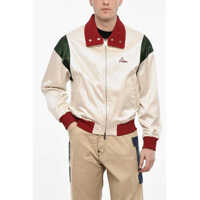Jachete Satin Jacket With Velvet Collar Barbati