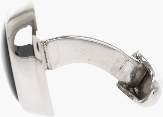 Butoni CORNELIANI Brass Cufflinks With Onyx Details Black Barbati (BM 18078544) 2