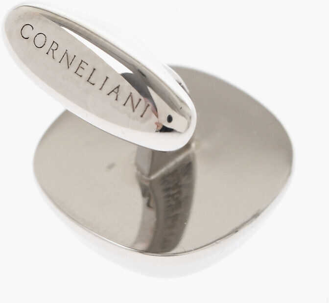 Butoni CORNELIANI Brass Cufflinks With Onyx Details Black Barbati (BM 18078544) 3