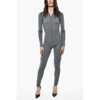 Seturi pijamale Underwear Jumpsuit Pajama With Buttons Femei